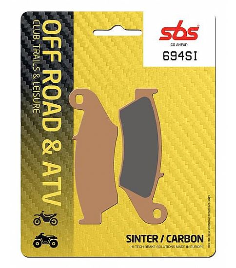 MOTORCYCLE BRAKE PADS SBS 694SI FA185-FA389 MX ATV