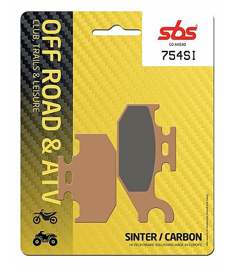 MOTORCYCLE BRAKE PADS SBS 754SI FA307 MX ATV