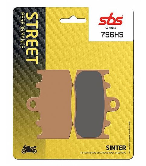 MOTORCYCLE BRAKE PADS SBS 796HS FA335 FR