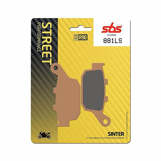 ΠΙΣΩ ΜΕΤΑΛΛΙΚΑ ΤΑΚΑΚΙΑ SBS 881LS ΓΙΑ HONDA CB500X 13-21