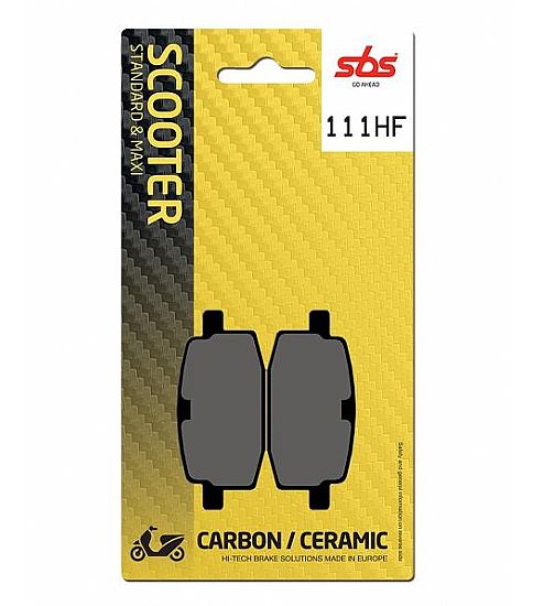 MOTORCYCLE BRAKE PADS SBS 111HF SFA169