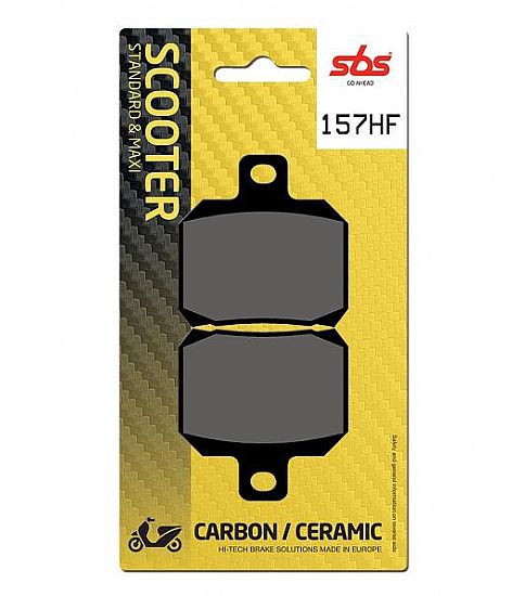 MOTORCYCLE BRAKE PADS SBS 157HF SFA266