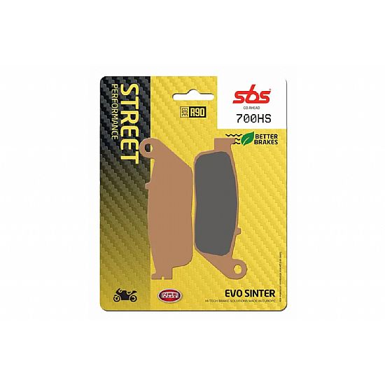 MOTORCYCLE BRAKE PADS SBS 700HS FA196 RR