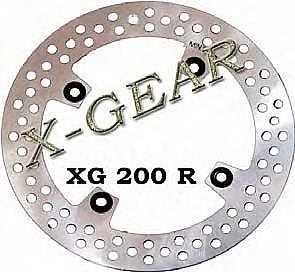 ΔΙΣΚΟΠΛΑΚΑ ΠΙΣΩ X-GEAR HUSQVARNA CR 125 00-09 / HUSQVARNA WR 360 00-04