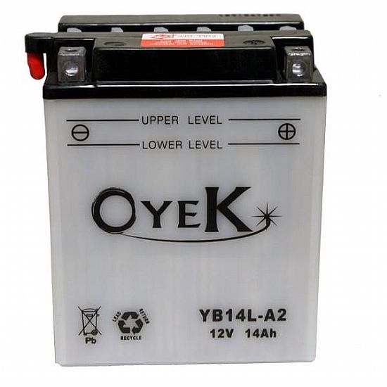 ΜΠΑΤΑΡΙΑ ΜΟΤΟΣΥΚΛΕΤΑΣ OYEK YB14L-A2 12V 14AH