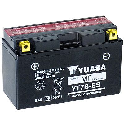 BATTERY YT7B-BS YUASA (YT7B-4 )