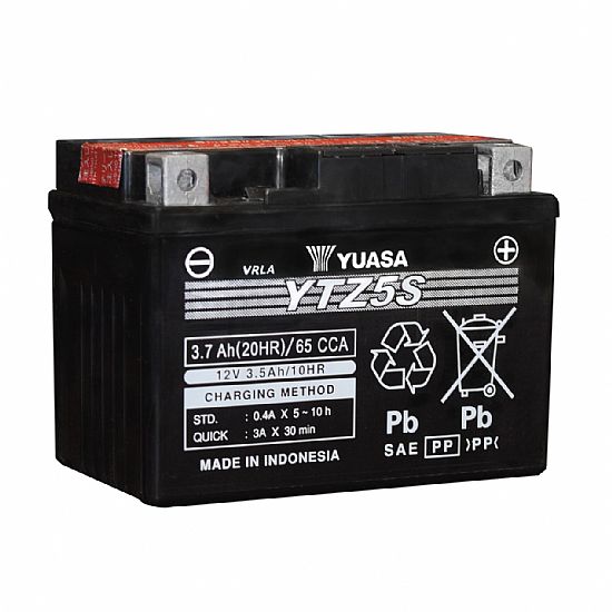 YUASA YTZ5-S 3.7AH 65CCA 