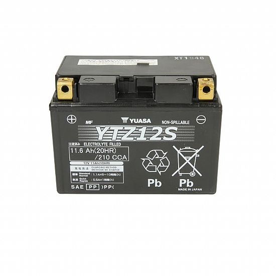 BATTERY YTZ12S MF YUASA JAPAN 11,6AH 210CCA