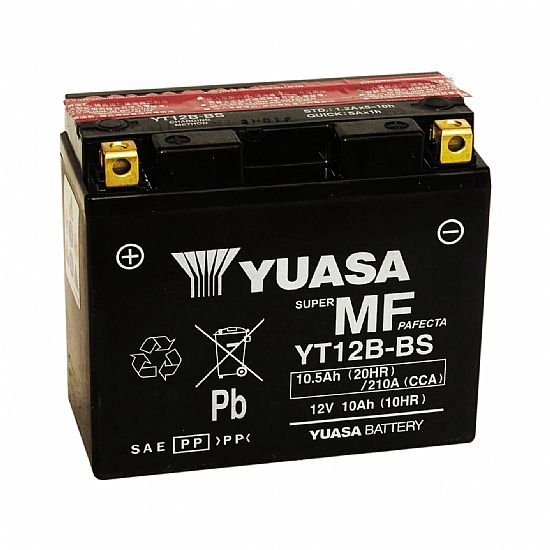 ΜΠΑΤΑΡΙΑ ΜΟΤΟΣΥΚΛΕΤΑΣ YUASA YT12B-BS ( YT12B-4 ) ΜΕ ΥΓΡΑ