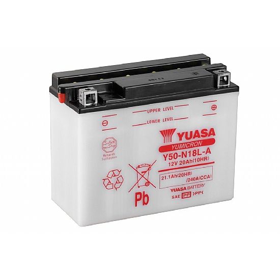 ΜΠΑΤΑΡΙΑ ΜΟΤΟΣΥΚΛΕΤΑΣ YUASA Y50-N18L-A