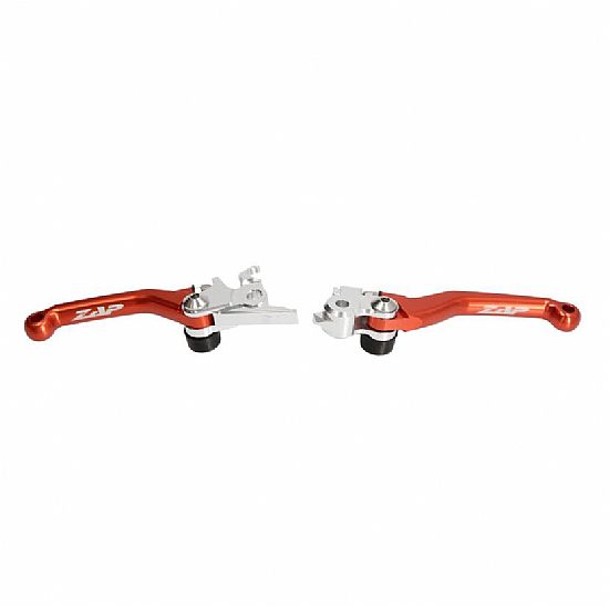 CLUTCH AND BRAKE LEVER ZAP TECHNIX ORANGE