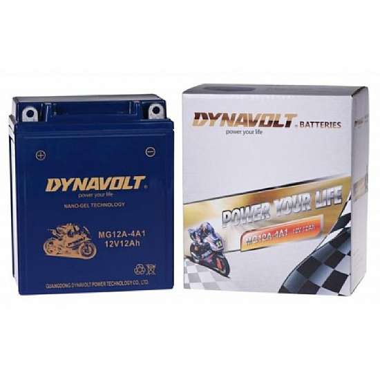 DYNAVOLT  MG12A-4A1 ( YB12-AA ) NANOGEL 12V 12AH