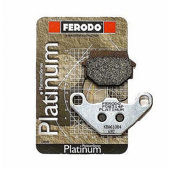 FERODO PLATINUM FRONT BRAKE PADS KAWASAKI KLR 250 600