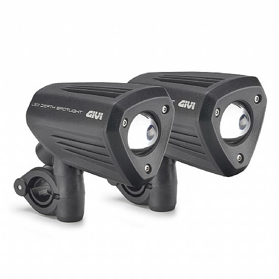 ΣΕΤ ΠΡΟΒΟΛΑΚΙΑ GIVI S312 LED ΑΛΟΥΜΙΝΙΟΥ ΜΑΥΡΑ 