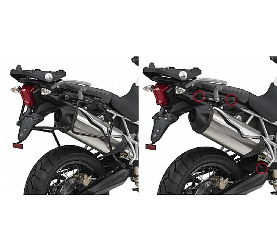 ΒΑΣΕΙΣ ΓΙΑ ΠΛΑΪΝΕΣ ΒΑΛΙΤΣΕΣ GIVI ΓΙΑ TRIUMPH TIGER 800 / XC (11-12) PLR6401 