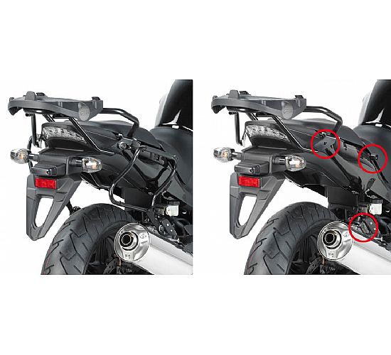 HOLDER FOR SIDE BAGS GIVI FOR HONDA CBF1000 PLXR208
