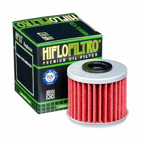 OIL FILTER HIFLO-FILTRO HF117 FOR HONDA INTEGRA 700/750