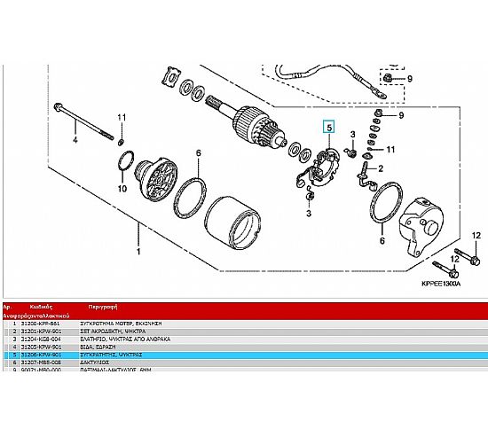 HONDA HOLDER BRUCH 
