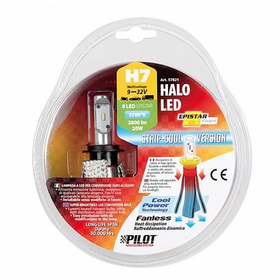 HALO LED H7 9-32V 20W PX26D 5700K 2800LM