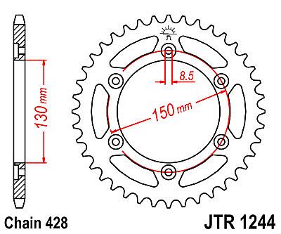 ΓΡΑΝΑΖΙ ΠΙΣΩ JT JTR1244 54 ΔΟΝΤΙΑ