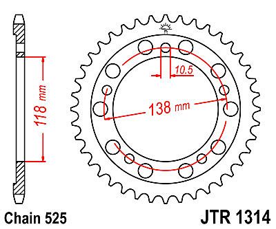 ΓΡΑΝΑΖΙ ΠΙΣΩ JT JTR1314 39 ΔΟΝΤΙΑ