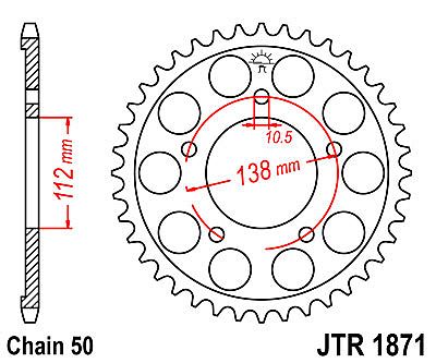 ΓΡΑΝΑΖΙ ΠΙΣΩ JT JTR1871 48 ΔΟΝΤΙΑ