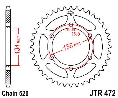 ΓΡΑΝΑΖΙ JT ΠΙΣΩ JTR472 41 ΔΟΝΤΙΑ