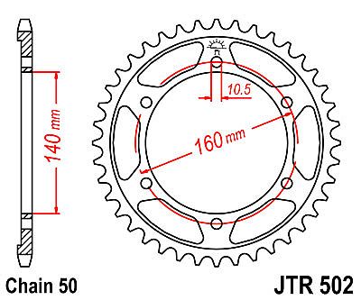 ΓΡΑΝΑΖΙ JT ΠΙΣΩ JTR502 49 ΔΟΝΤΙΑ