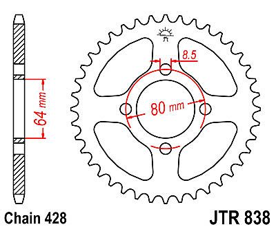 ΓΡΑΝΑΖΙ JT ΠΙΣΩ JTR838 37-38 ΔΟΝΤΙΑ