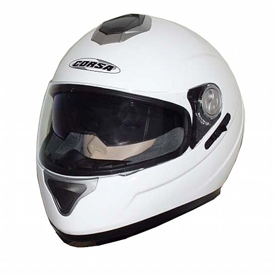 HELMET CORSA CN-200 WHITE