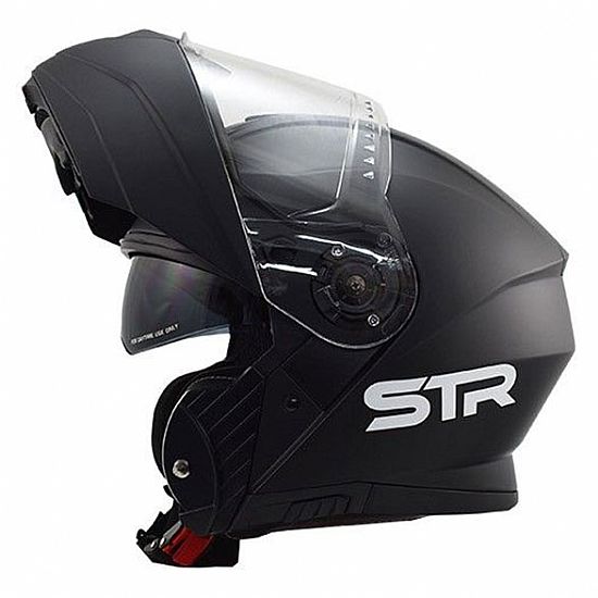 STR MISANO FLIP-UP MATT BLACK