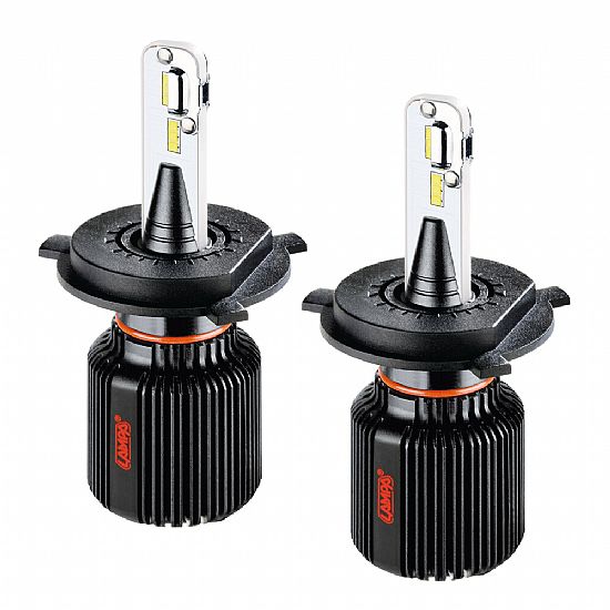 ΛΑΜΠΕΣ HALO H4 9>32V P43T 12LED 6.500K 4.000LM 20W
