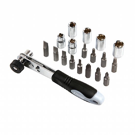 LAMPA RATCHET WITH BITS AND SOCKETS