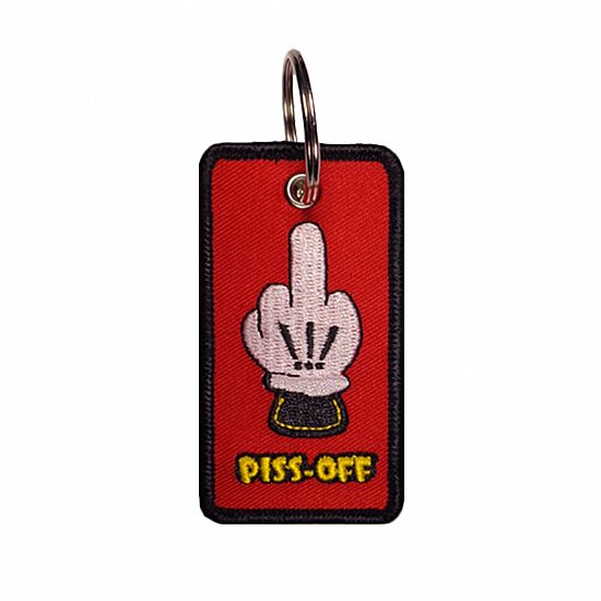 PISS OFF KEY RING