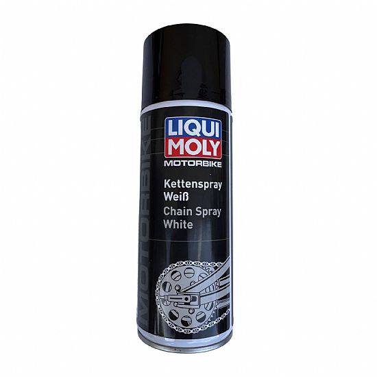 LIQUI MOLY MOTORBIKE WHITE CHAIN LUBE 400ML