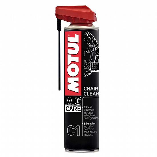 ΚΑΘΑΡΙΣΤΙΚΟ ΣΠΡΕΙ ΑΛΥΣΙΔΑΣ MOTUL MC CARE C1 CHAIN CLEAN 400ML