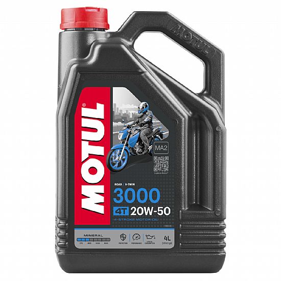 MOTUL 3000 4T 20W50 MA2 4LT