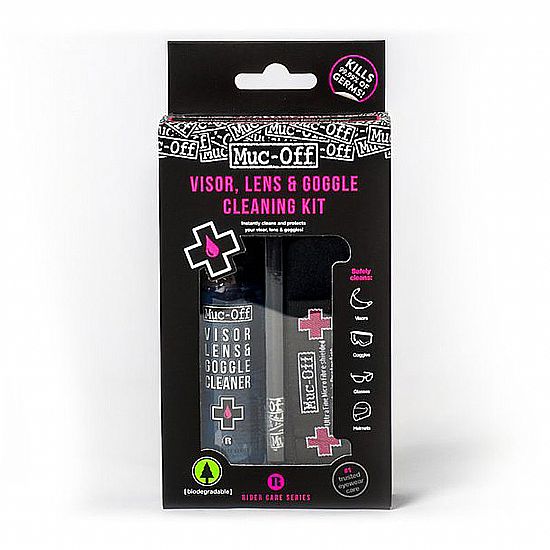 MUC OFF VISOR CLEANING KIT ΚΑΘΑΡΙΣΤΙΚΟ ΚΙΤ ΖΕΛΑΤΙΝΩΝ 