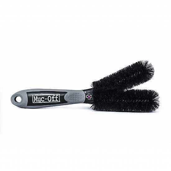 MUC OFF TWO PRONG BRUSH ΒΟΥΡΤΣΑ ΚΑΘΑΡΙΣΜΟΥ ΜΟΤΟΣΥΚΛΕΤΑΣ ΔΙΧΑΛΟ