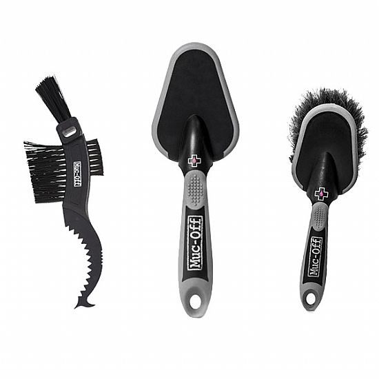 ΒΟΥΡΤΣΕΣ ΚΑΘΑΡΙΣΜΟΥ ΚΙΤ MUC OFF BRUSH 3X 