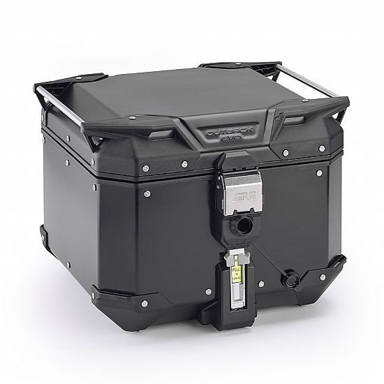 ΒΑΛΙΤΣΑ GIVI TREKKER OUTBACK EVO ΑΛΟΥΜΙΝΙΟΥ OBKEV42B 42 ΛΙΤΡΑ ΜΑΥΡΗ
