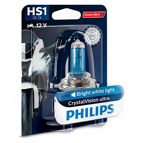 PHILIPS HS1 12V 35W PX43T CRYSTAL VISION ULTRA MOTO