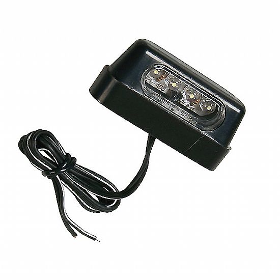 LAMPA 4 LED LICENCE PLATE LAMP BLUE