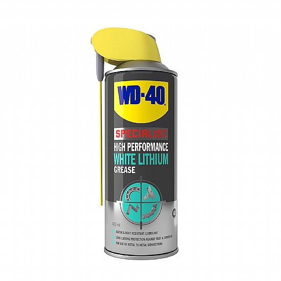 WD-40 HIGH PERFORMANCE WHITE LITHIUM GREASE 400ML