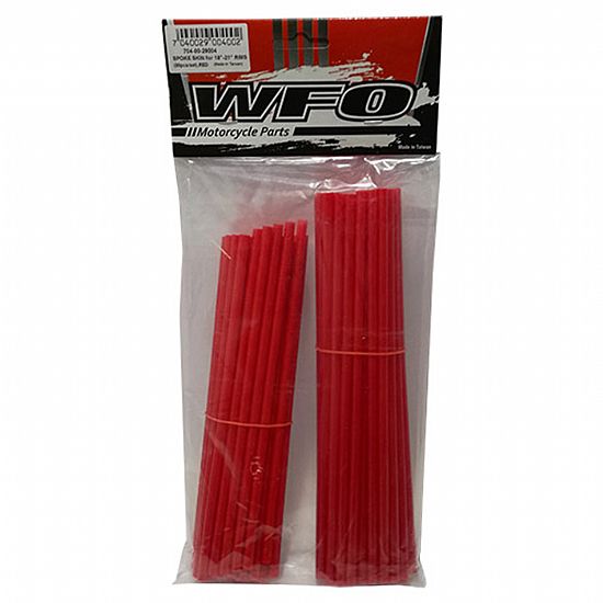WFO SPOKE SKINS RED