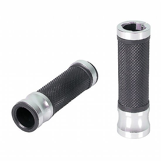 LAMPA ΜOTO METALS GRIPS SILVER