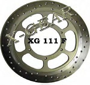 ΔΙΣΚΟΠΛΑΚΑ ΕΜΠΡΟΣ X-GEAR APRILIA PEGASO 650 91-04 / BMW F 650 93- 06
