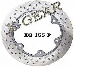 ΔΙΣΚΟΠΛΑΚΑ ΕΜΠΡΟΣ X-GEAR  HONDA XL 600 V TRANSALP 87-96 /HONDA SLR 650 V 96-99