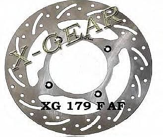 ΔΙΣΚΟΠΛΑΚΑ ΕΜΠΡΟΣ X-GEAR HONDA CRF 150  07-09 / CR 80 R 96-07