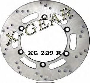 REAR DISK BRAKE  KAWASAKI KL 650 87-89 / KLE 400 91